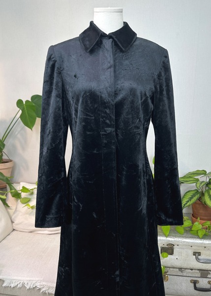 (france)morgan black coat